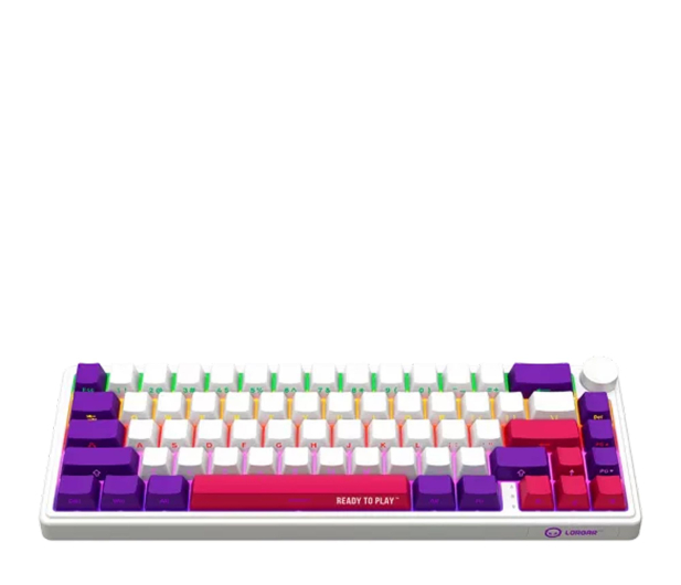 Lorgar KBP70 Mini HOT SWAP RGB Biała - 1345855 - zdjęcie 3
